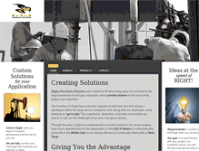 Tablet Screenshot of eagledownhole.com